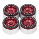 thumbnail image 2 of Llanta de rueda RC para REDCAT, 4 piezas de 1,9 pulgadas RC RC Crawler Wheel Rim Metal RC Wheel Hub Diseño elevado, 2 of 9