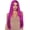 Raspberry, variant on Womens 33 inch Silky Long Straight Synthetic Hair Wig