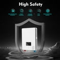thumbnail image 6 of Instant Electric Tankless Hot Water Heater Bathroom Whole House Color Screen + Shower Three-Piece Set 4500W 110V White, 6 of 11