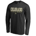 thumbnail image 2 of Men's Black Colorado Buffaloes Team Unity Basketball Long Sleeve T-Shirt, 2 of 3