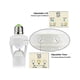 thumbnail image 2 of E27 Lamp Holder Adapter with PIR Motion Sensor AC100-240V LED Bulb Socket Converter Human Body Pre-, 2 of 5