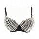 thumbnail image 2 of Women's Steampunk Bra With Spike Studs Rivet Party Club Rave Sport Bra Tops, 2 of 3