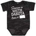 thumbnail image 3 of Inktastic Someone in South Dakota Loves Me Boys or Girls Baby Bodysuit, 3 of 5