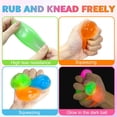 thumbnail image 4 of 8 bolas adhesivas brillantes para techo, juguetes antiestrés que brillan en la oscuridad, ideales para rellenar calcetines navideños para adolescentes, mujeres, hombres y adultos., 4 of 8