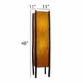 thumbnail image 2 of Eangee Home Design Fortune Large Floor Lamp, Shade Made Of Cocoa Leaves, 11x11x48 Inches, 2 of 3
