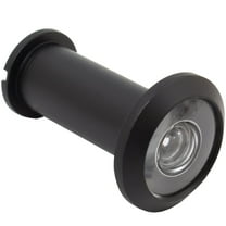 Door Viewer, 180 Degrees, 1/2" Bore Hole, Adjusts from 1-3/8" to 2-1/8", Matte Black by Stone Harbor Hardware