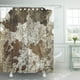thumbnail image 1 of ABPHQTO Western Faux Freckled Brown Look Suroeste Exótico Cortina de ducha rústica 160x180 cm, 1 of 1