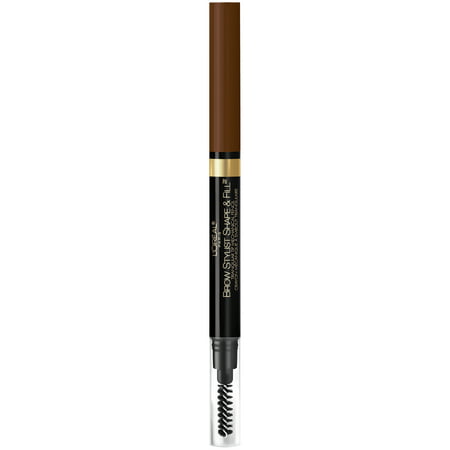 L'Oreal Paris Brow Stylist Shape & Fill Mechanical Eye Brow Pencil, Light (Best Eyebrow Pencil Color For Brunettes)