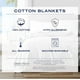 thumbnail image 4 of Manta Nautica Baird Collection 100% algodón King White, 4 of 8
