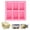 Pink, variant on Silicone Soap Molds, DISEN 6 Cavities DIY Handmade Soap Moulds, Rectangle Cake Pan Molds for Baking, Biscuit, Chocolate,Candy, Silicone Soap Bar Mold for Homemade Craft, Ice Cube Tray, Pink