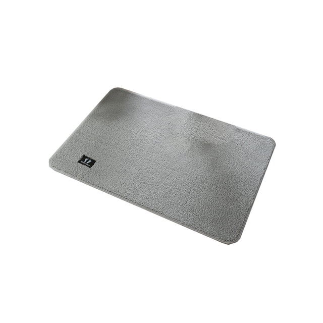 Alfombrilla de baño de chenilla absorbente, antideslizante, de microfibra, para puerta, de secado rápido, para baño, cocina y lavandería. Alfombra de entrada suave y lavable.