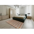 thumbnail image 5 of Ahgly Company Machine Washable Indoor Rectangle Abstract Chestnut Red Area Rugs, 2' x 5', 5 of 7