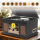 thumbnail image 4 of Tocadiscos TANLANIN Vintage 10 en 1 Bluetooth, 4 of 8