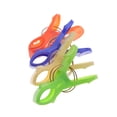 thumbnail image 1 of MasteelfCA 8pcs Large Sized Bright Color Plastic Beach Towel Clips Quilt Clips, 1 of 5