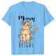 thumbnail image 1 of Camiseta con luces navideñas para mujer, camisetas con estampado gráfico de gato bonito, camisetas de manga corta, ropa de calle divertida, camiseta de marca, ropa femenina, 1 of 5