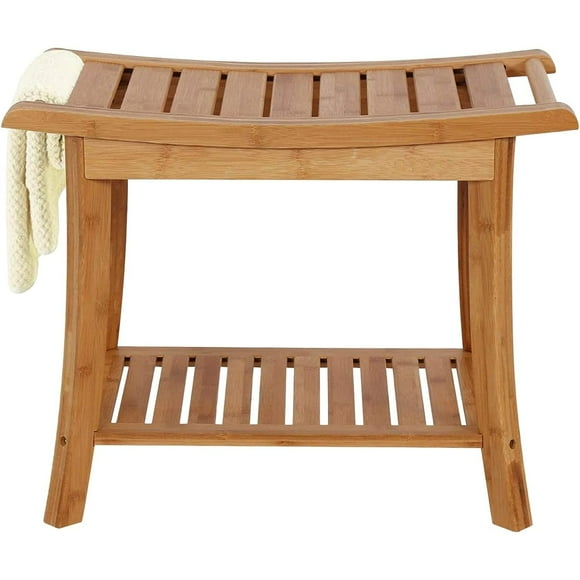 Bamboo Bathroom Bench