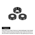 thumbnail image 4 of 50pcs M4 Counterbore Washers, 10mm/0.39inch Anodized Aluminum Alloy, Head Gaskets for Screw RC, Black, 4 of 6