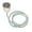 Nickel, variant on Kingston Brass KA318 Gourmetier Disposal Air Switch Button in Brushed Nickel