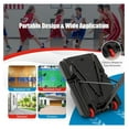 thumbnail image 5 of Portable Basketball Hoop, 5 FT to 10 FT Adjustable Basketball Goal with 10 Heights, All Weather Basketball Stand System with Weight Bag & Wheels, for Youth Adult, Indoor Outdoor Pool, Court, 5 of 9
