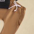 thumbnail image 7 of NOLDARES Kids Toddler Boy Clothes 2 Piece Long Sleeve Print Pattern T-Shirt Jogger Pants Warm Fall Winter Outfits Set Size:6-12 M,Black, 7 of 7