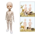 thumbnail image 3 of 12 pulgadas Girl Partes de cuerpo de muñeca en blanco flexible con zapatos Zulema Cuerpo de muñecas de niña BJD con cabeza, 3 of 8