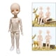thumbnail image 3 of Cuerpo de Muñeca Femenina Articulada de Plástico Flexible Yotijar BJD con cabeza, 3 of 10