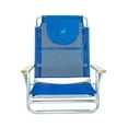thumbnail image 5 of Open Box Ostrich South Beach Sand Chair, Outdoor Camping Pool Recliner, Blue, 5 of 8