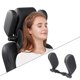 thumbnail image 3 of Reposacabezas para asiento de coche / Ajustable / Almohada trasera para el cuello del coche / Cojín para dormir / Cojín para reposacabezas para viajes - Plata negra Macarena Reposacabezas de asiento de coche, 3 of 6