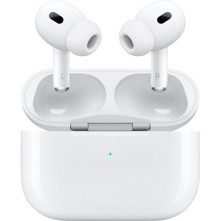 Pre-Owned Apple AirPods Pro 2, Wireless Earbuds, Active Noise Cancellation, Hearing Aid Feature
