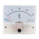thumbnail image 2 of Voltímetro 85C1 DC 0-20V 0-50V 0-100V 0-300V 0-500V Rectangular Clase 2.5 Analógico CC 0-200 V, 2 of 9