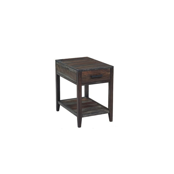 Porter Designs Fall River Solid Sheesham Wood End Table - Natural