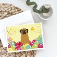 thumbnail image 2 of Carolines Treasures BB6018GCA7P Easter Eggs Mastiff Greeting Cards and Envelopes Pack of 8 7 x 5 multicolor, 2 of 2