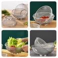 thumbnail image 3 of unbranded Colador De Malla Fina De Acero Inoxidable Multifuncional Para Cocina Uso Doméstico Color Plateado, 3 of 7