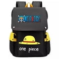 thumbnail image 2 of Mochila de gran capacidad de One Piece Pirate King Luffy Collaborative Anime para niños de secundaria versión coreana, 2 of 4