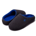 thumbnail image 1 of Långsam återhämtning Gel Minnesskum Sedex Steg-Resistent TPR Komplex Bomulls Tofflor Dark Gray-Blue, 1 of 1