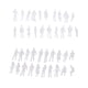 thumbnail image 1 of 40Pcs 1/50 1/100 Escala Modelo Sin Personas Mini Figuras Modelo Arquitectónico Simulación De De Plástico Sunnimix Figura de simulación de diorama, 1 of 8