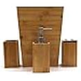 thumbnail image 3 of Redmon 5459 Bamboo Bathroom Accessory Set - 4 Piece, 3 of 4