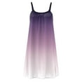 thumbnail image 4 of Werulen Gradient Ombre Sundresses for Women, Loose Flowy Women's Summer Midi Dresses Sleeveless Round Neck ​Boho Sun Dresses, 4 of 4