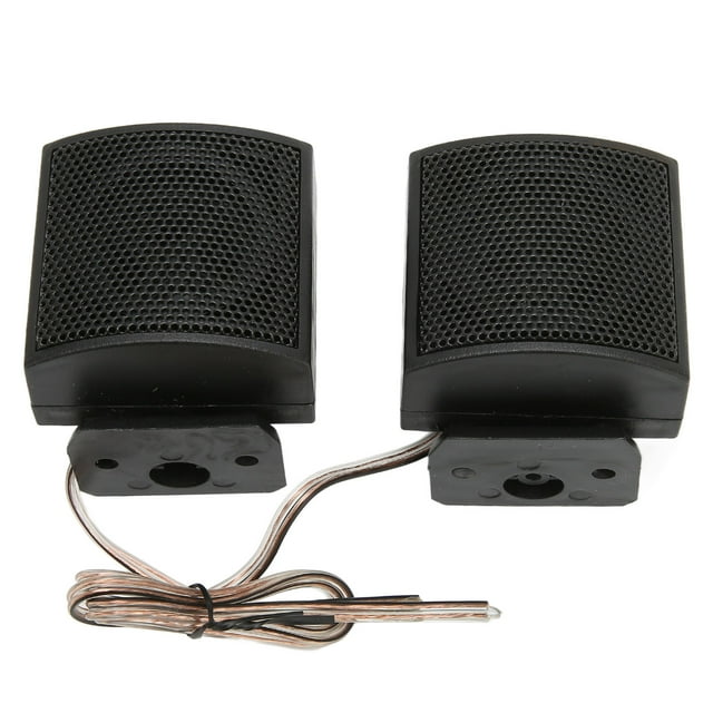 Vehicle Speaker, Clear Sound High Efficiency High Sensitivity Dome Tweeters Universal 2pcs Lightweight Professional For Car Audio Systems
