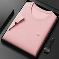 thumbnail image 3 of pstuiky camiseta de hombre, Camiseta informal de verano holgada de manga corta con cuello redondo para hombre ropa de hombre 54, 3 of 6