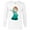 White, variant on Disney and PIXAR Brave Merida Stylized T-Shirt - Long Sleeve T-Shirt for Men - Customized-Black