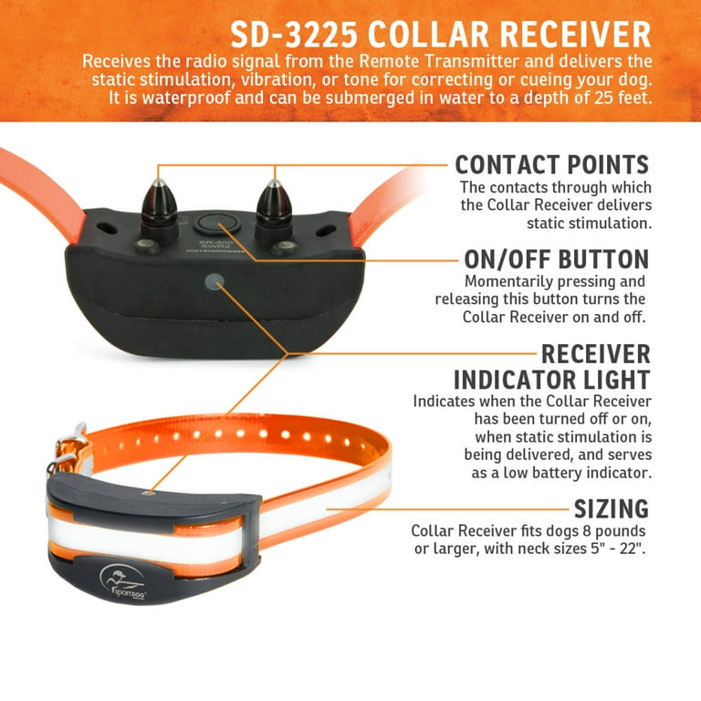 SportDOG Brand HoundHunter 3225 Remote Trainer, 2 Mile Range