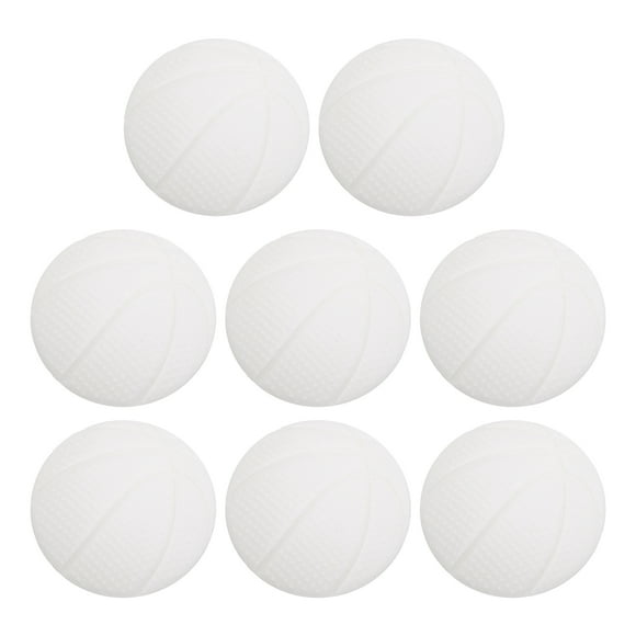 Uxcell Door Stoppers Wall Protector, 8pcs Silicone Door Handle Buffers, Self Adhesive Door Knob Guard, White