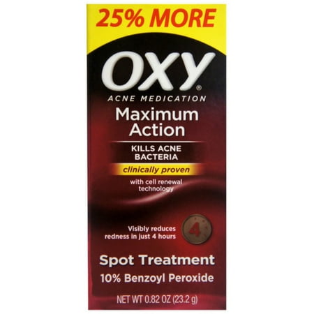 - OXY Acne Medication Maximum Action Spot Treatment 0.82 oz