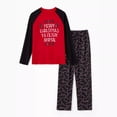 thumbnail image 5 of Conjunto de pijamas estampados de manga larga y cuello redondo para padres e hijos, nuevo hogar familiar navideño europeo y americano, 5 of 5
