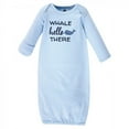 thumbnail image 5 of Hudson Baby Infant Boy Cotton Gowns, Sailor Whale, Preemie-Newborn, 5 of 5