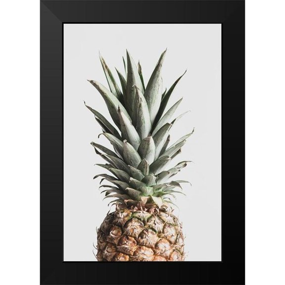 Artographie Studio 13x18 Black Modern Framed Museum Art Print Titled - Pineapple Natural