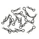 thumbnail image 5 of 20pcs Clips de Carcasa de Carrocería CUTICAT RC 1:10 1:12 1:16 Negro Acero Inoxidable, 5 of 8