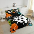 thumbnail image 3 of Erosebridal Football Comforter Set Soccer Ball Game Comforter Rugby Sports Bedding Set Gift for Football Lover Duvet Set Quilt Set 2Pcs, 3 of 6