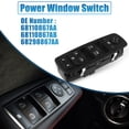 thumbnail image 2 of Interruptor de ventana eléctrica 68110867AA 68110867AB 68298867AA Interruptor de control de ventana principal del lado del conductor delantero para Chrysler Town Country 2012-2015 para Dodge Grand Caravan 2012-2018 Unique Bargains Ventana Eléctrica Interruptor, 2 of 6